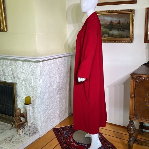 London Fog Oversized Maxi Length Trench Coat - Picture 6 of 13